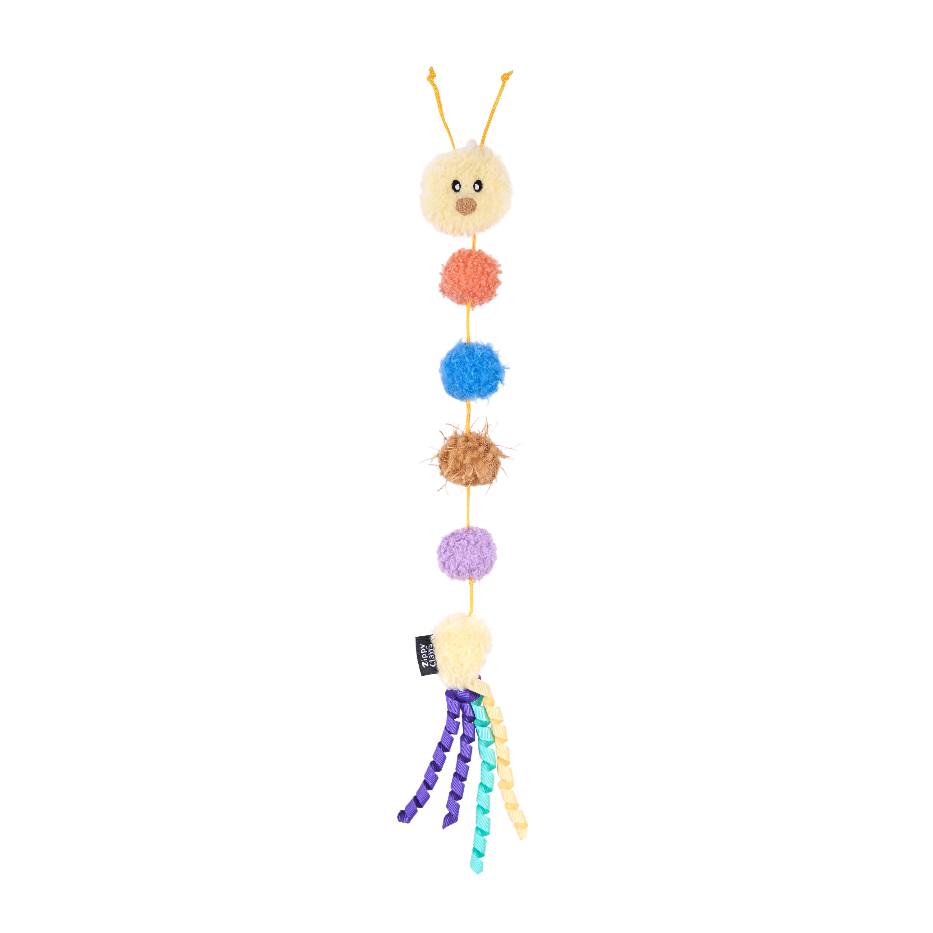 ZippyClaws® PomPom Caterpillar Product background